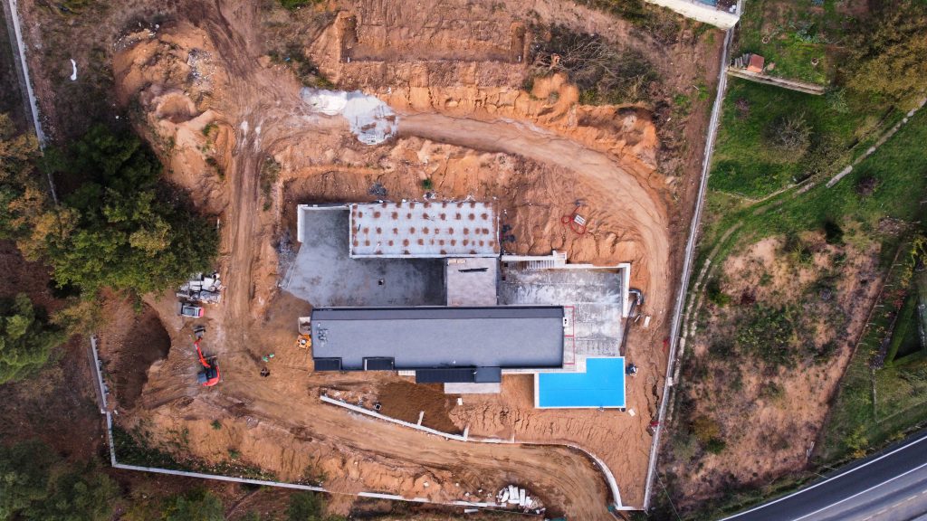 Construcción vivienda en el Pereiro Aguiar de Ourense