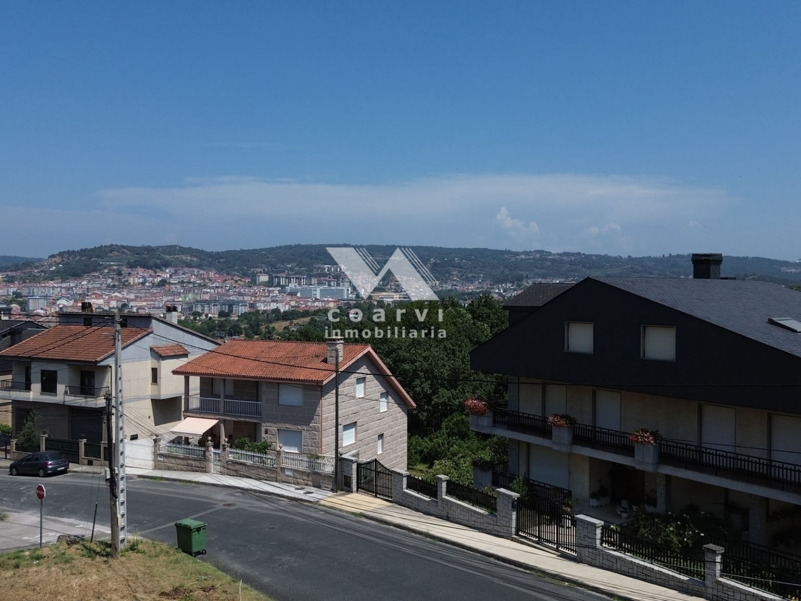 Vistas del terreno en venta en Ourense